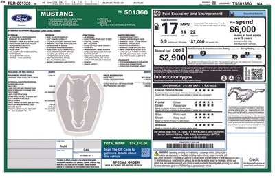 2026 Ford Mustang Dark Horse