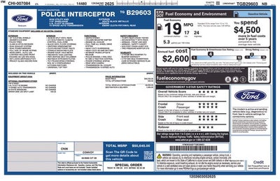 2026 Ford Utility Police Interceptor Base