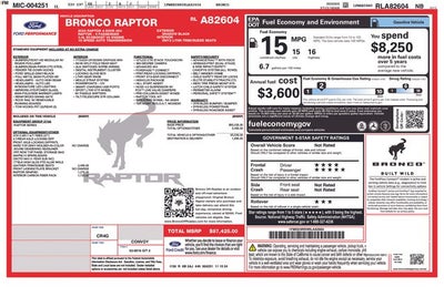 2024 Ford Bronco Raptor 374A