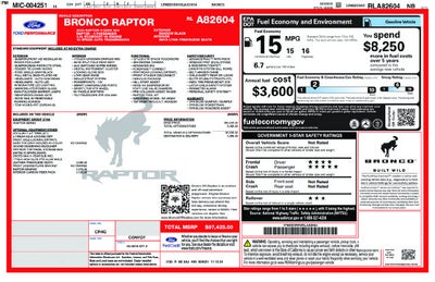 2024 Ford Bronco Raptor 374A