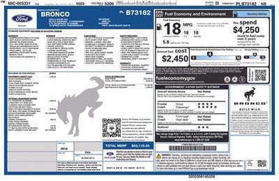 2023 Ford Bronco Black Diamond