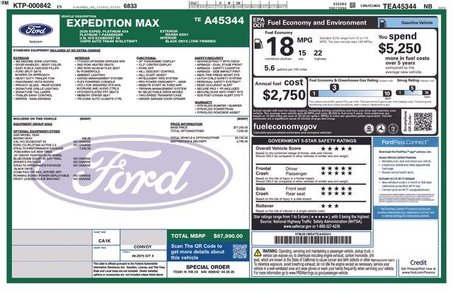 2026 Ford Expedition Max Platinum