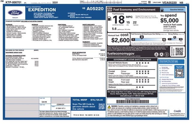2027 Ford Expedition Platinum