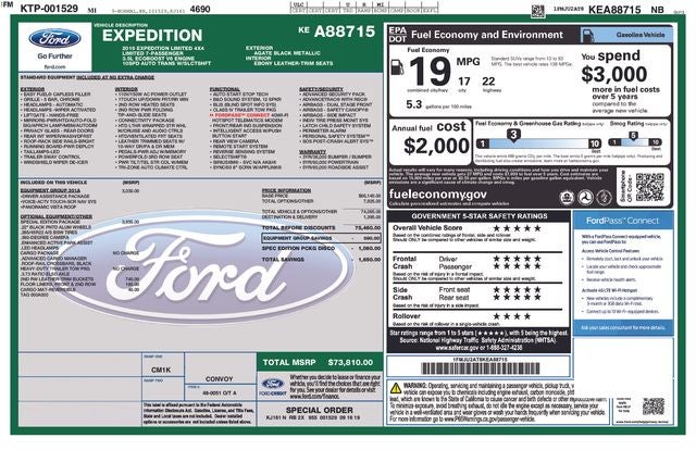 2019 Ford Expedition Limited