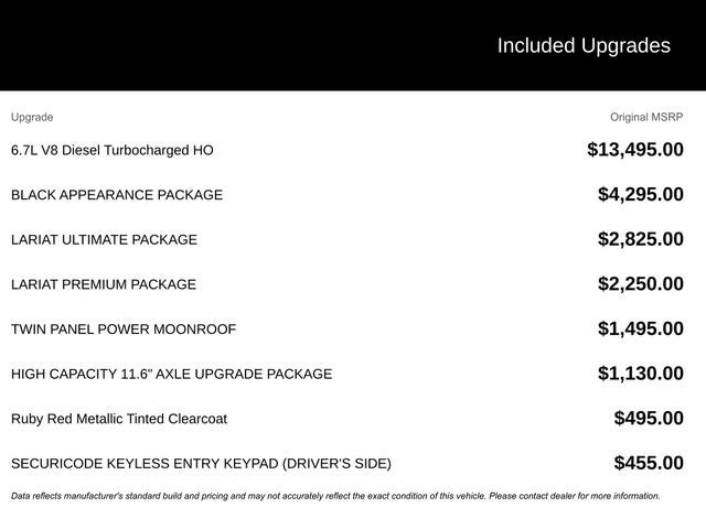 2026 Ford F-250SD Lariat Torque 1200