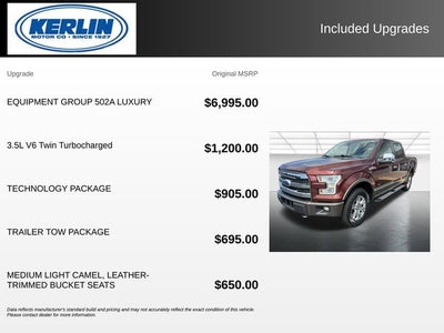 2015 Ford F-150 Lariat