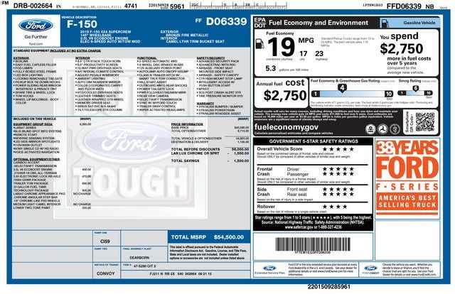 2015 Ford F-150 Base