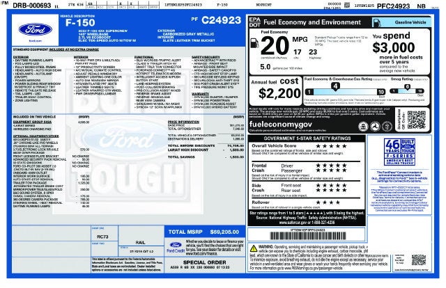2023 Ford F-150 Lariat