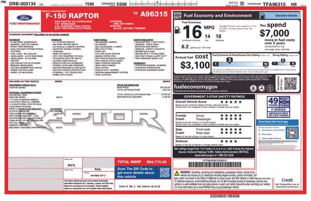2026 Ford F-150 Raptor HENNESSEY VELOCIRAPTOR 600