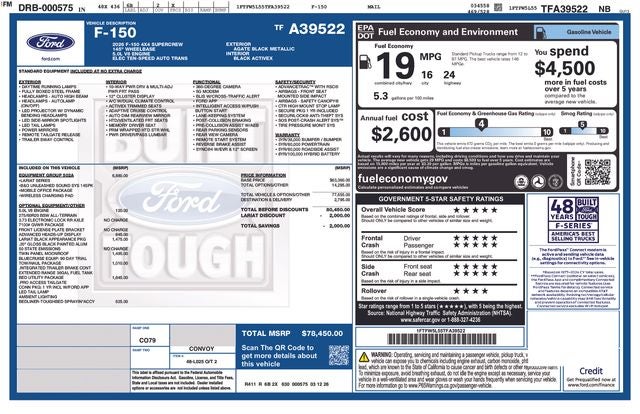 2026 Ford F-150 Lariat Hennessey Venom 800 Off Road