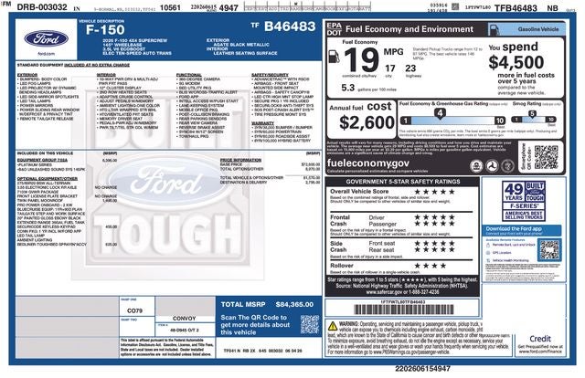 2026 Ford F-150 Platinum