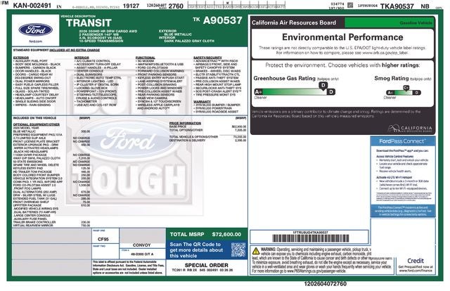 2026 Ford Transit-350 Base