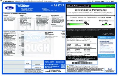 2027 Ford Transit-150 Base Explorer Van