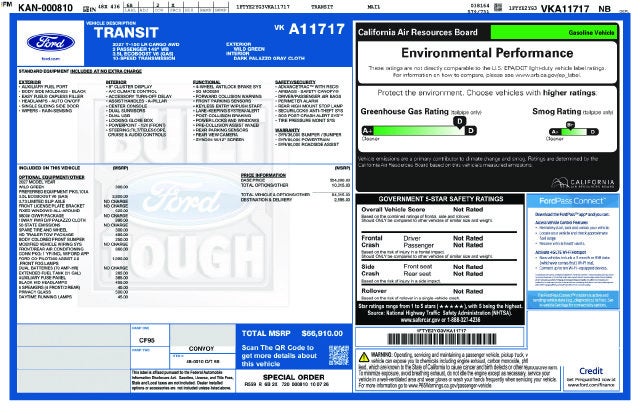 2027 Ford Transit-150 Base Explorer Van