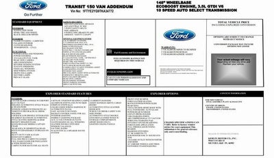 2026 Ford Transit-150 Explorer Van 9 Passenger