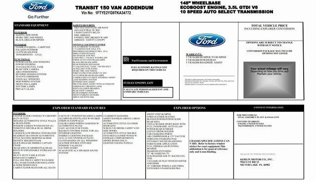 2026 Ford Transit-150 Explorer Van 9 Passenger
