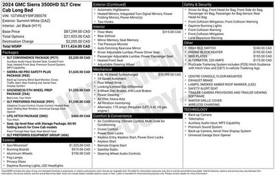 2024 GMC Sierra 3500HD SLT