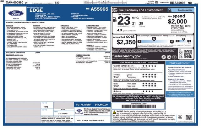 2024 Ford Edge ST Line