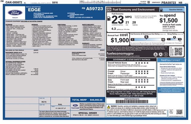 2023 Ford Edge Titanium