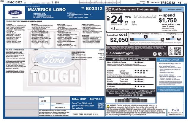 2026 Ford Maverick Lobo High