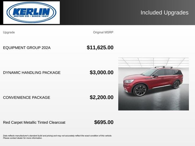 2020 Lincoln Aviator Reserve