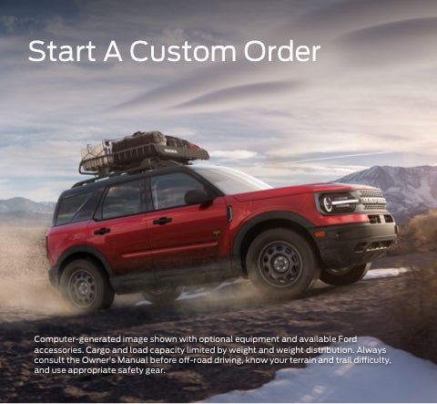 Start a custom order | Kerlin Motor Company, Inc. in Silver Lake IN